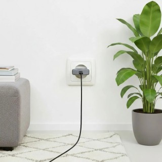 Forcell Φορτιστής Χωρίς Καλώδιο GaN με Θύρα USB-C 35W Power Delivery / Quick Charge 4.0 Μαύρος (F-Energy Ultra Slim)