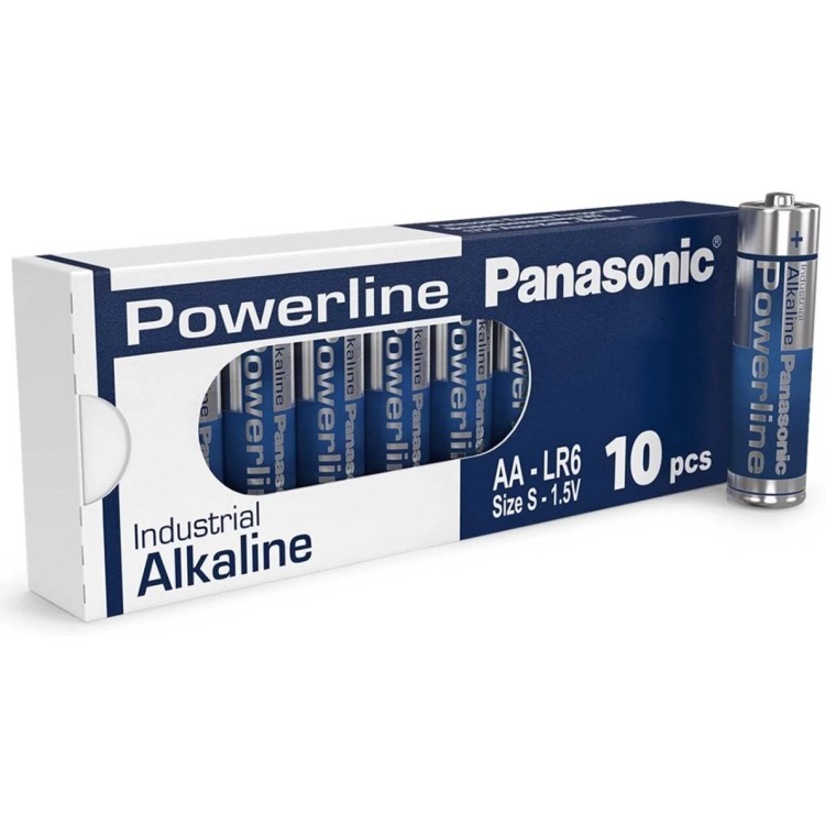 Panasonic Powerline AA LR6AD Αλκαλική Μπαταρία (10τμχ)