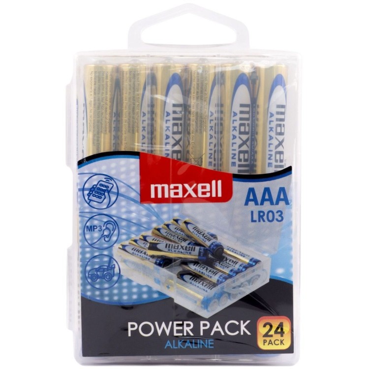 MAXELL Αλκαλικές LR03 Μπαταρία AAA (24 Τμχ)