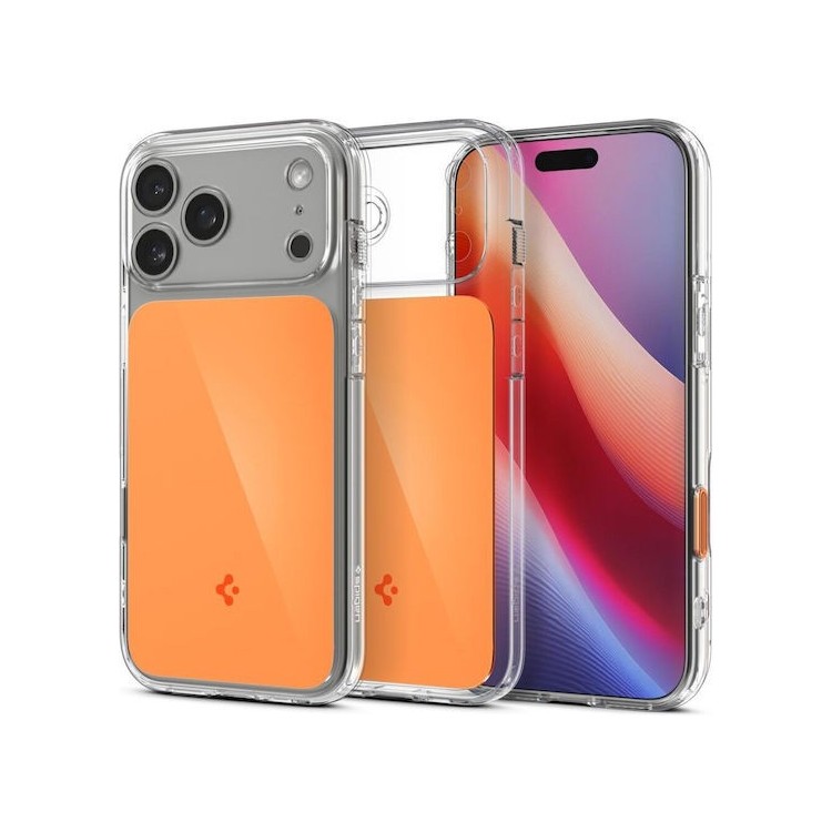 Spigen - Ultra Hybrid T MagSafe - iPhone 17 Pro Max - Glossy Orange