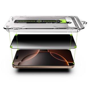 Techsuit - TitanGlass FullCover -iPhone 13 Pro Max / iPhone 14 Plus - Privacy