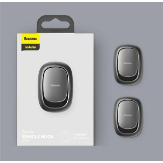 Baseus - (2 pack) Car Organizer pc 2 Beetle (ACGGJK-0G) - for Saving Space, Multifunctional, Universal - Dark Grey