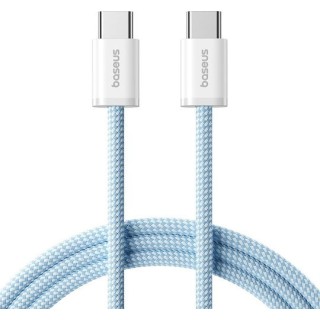 Baseus - Data Cable Dynamic 4 Series - Type-C, Fast Charge, 100W, 480Mbps, Smart Chip, 1m - Blue