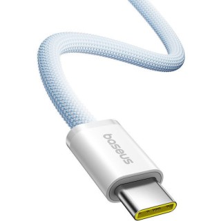 Baseus - Data Cable Dynamic 4 Series - Type-C, Fast Charge, 100W, 480Mbps, Smart Chip, 1m - Blue