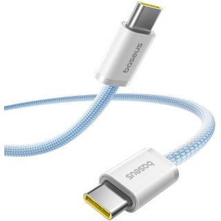 Baseus - Data Cable Dynamic 4 Series - Type-C, Fast Charge, 100W, 480Mbps, Smart Chip, 1m - Blue