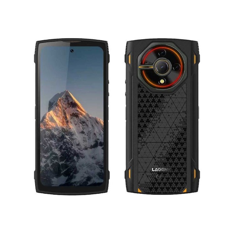 Egoboo x Lagenio Panther 2 PRO Dual SIM (8/256GB) Ανθεκτικό Smartphone Black
