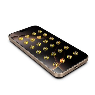 Techsuit - TitanGlass FullCover (2 pack) - iPhone 14 Pro Max - Black