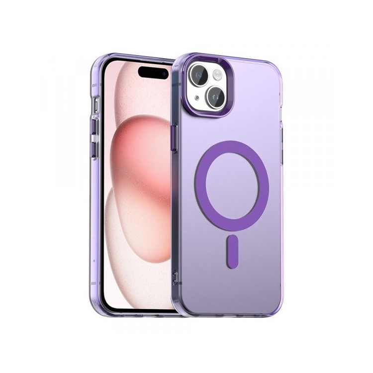 Techsuit - CandyCase MagSafe - iPhone 15 Plus - Purple