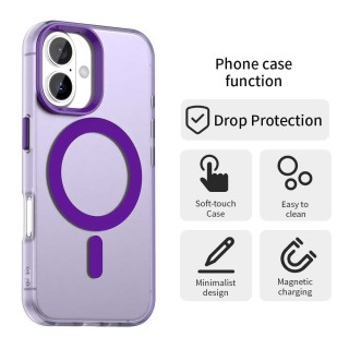 Techsuit - CandyCase MagSafe - iPhone 16 - Purple