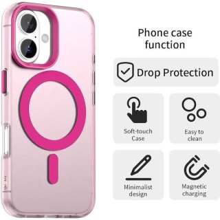 Techsuit - CandyCase MagSafe - iPhone 16 - Pink