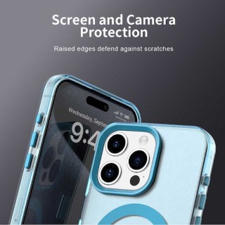 Techsuit - CandyCase MagSafe - iPhone 15 Pro Max - Blue