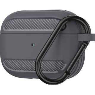 Techsuit - Carbon Silicone - for AirPods 3 - Gray