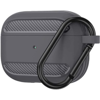 Techsuit - Carbon Silicone - for AirPods 3 - Gray