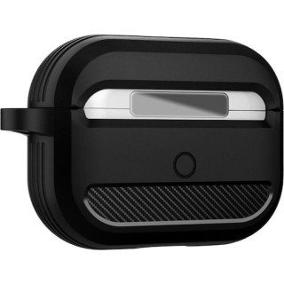 Techsuit - Carbon Silicone - for AirPods Pro 1 / AirPods Pro 2 - Navy Blue