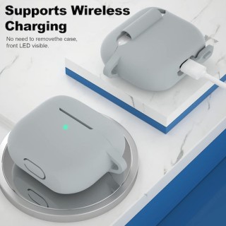 Techsuit - Silicone Case - for Apple AirPods 3, Smooth Ultrathin Material - Purple