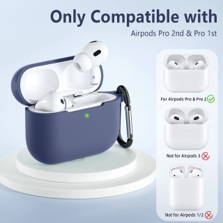 Techsuit - Silicone Case - for Apple AirPods 3, Smooth Ultrathin Material - Purple