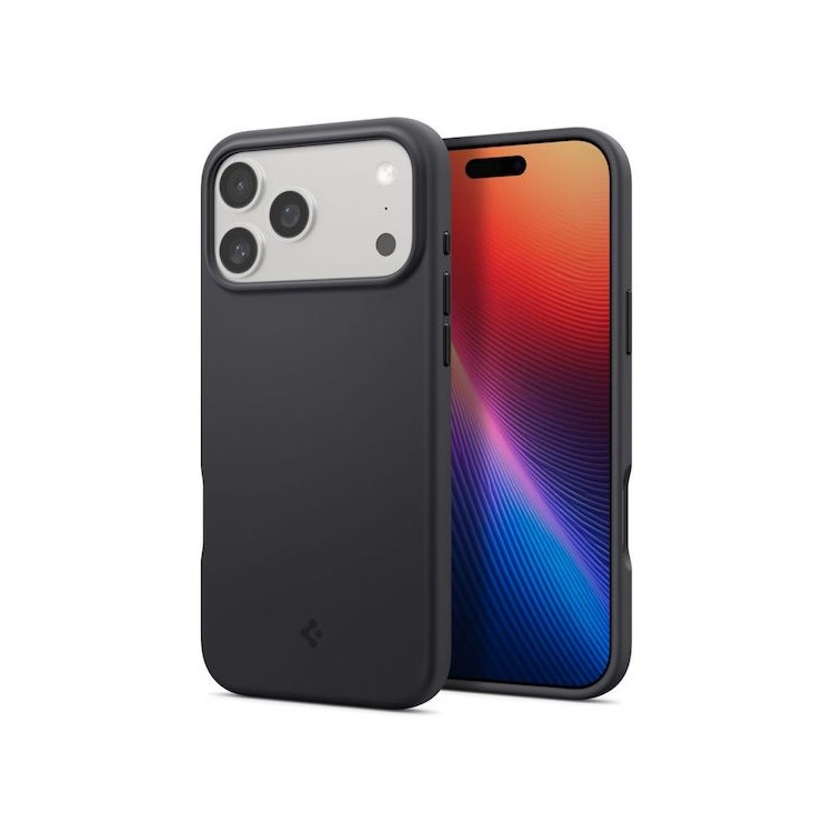 Spigen - Silicone Fit MagSafe - iPhone 17 Pro Max - Black
