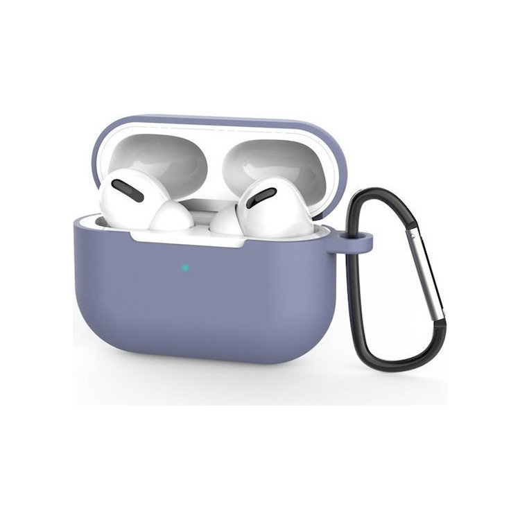 Techsuit - Silicone Case - for AirPods Pro 3, Smooth Ultrathin Material - Midnight Blue