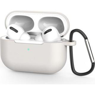 Techsuit - Silicone Case - for AirPods Pro 3, Smooth Ultrathin Material - Light Gray