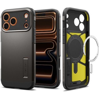 Spigen - Tough Armor "T" MagSafe - iPhone 17 Pro - Gunmetal