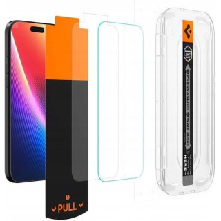 Spigen - Glas.tR EZ-FIT Pro - iPhone 16 Pro Max / iPhone 17 Pro Max - Privacy