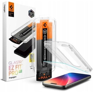 Spigen - Glas.tR EZ-FIT Pro - iPhone 16 Pro Max / iPhone 17 Pro Max - Clear