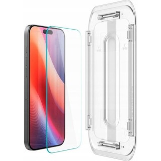 Spigen - Glas.tR EZ-FIT Pro - iPhone 16 Pro Max / iPhone 17 Pro Max - Clear