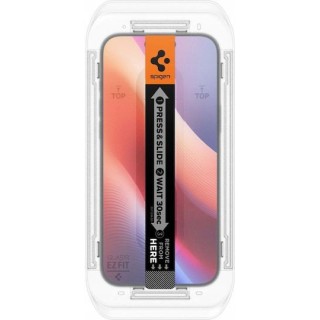 Spigen - Glas.tR EZ-FIT Pro - iPhone 16 Pro Max / iPhone 17 Pro Max - Clear