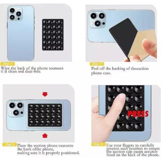 Techsuit - Phone Holder (SP-PAD) - Violet (Αντιολισθητική Βάση Κινητού)