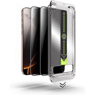Techsuit - TitanGlass FullCover (2 pack) - iPhone 17 Air - Privacy
