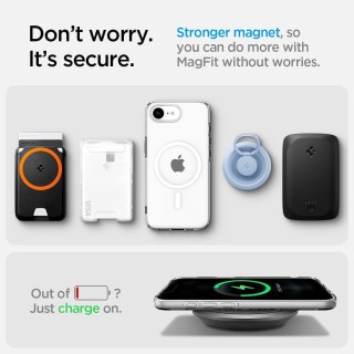 Spigen - Liquid Crystal MagSafe - iPhone 16e - Clear