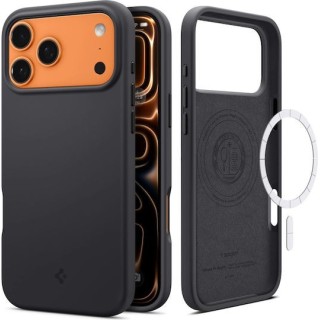 Spigen - Silicone Fit MagSafe - iPhone 17 Pro - Black