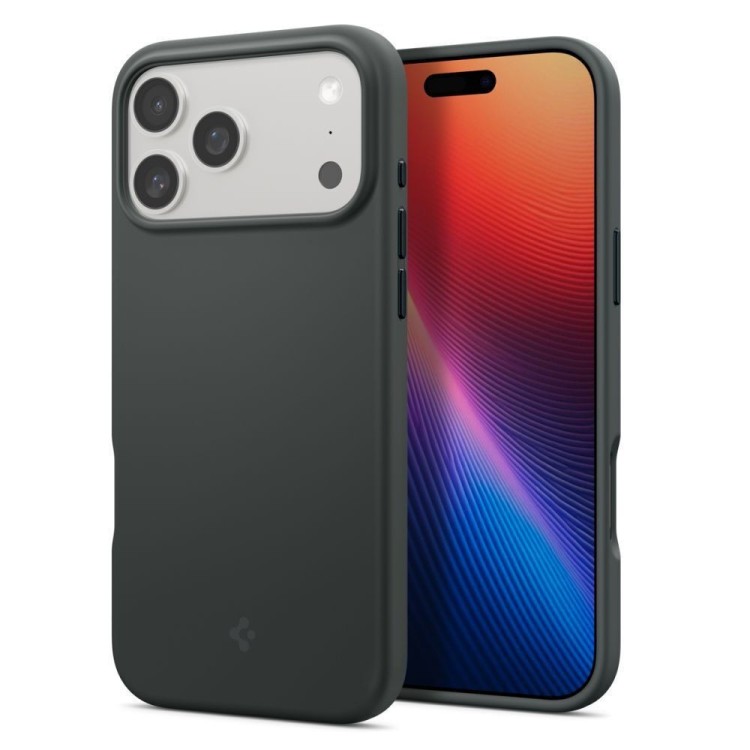 Spigen - Silicone Fit MagSafe - iPhone 17 Pro - Abyss Green