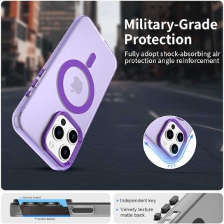 Techsuit - CandyCase MagSafe - iPhone 15 Pro - Purple