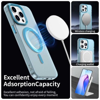 Techsuit - CandyCase MagSafe - iPhone 15 Pro - Blue