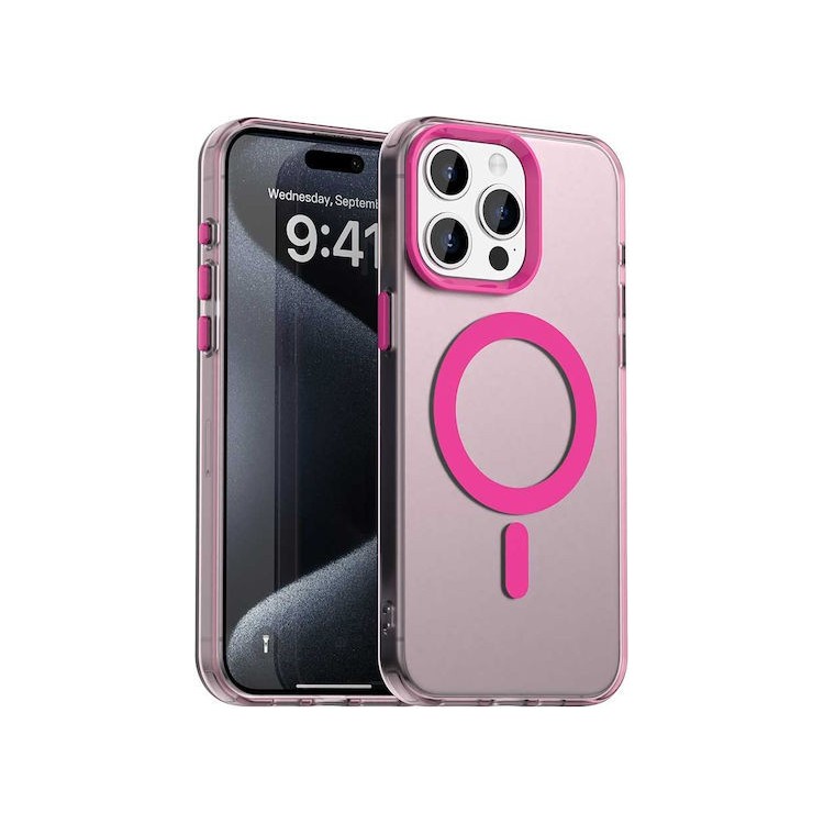 Techsuit - CandyCase MagSafe - iPhone 15 Pro Max - Pink