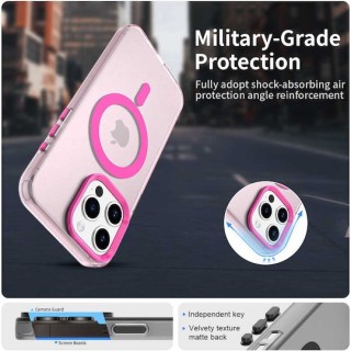 Techsuit - CandyCase MagSafe - iPhone 15 Pro Max - Pink
