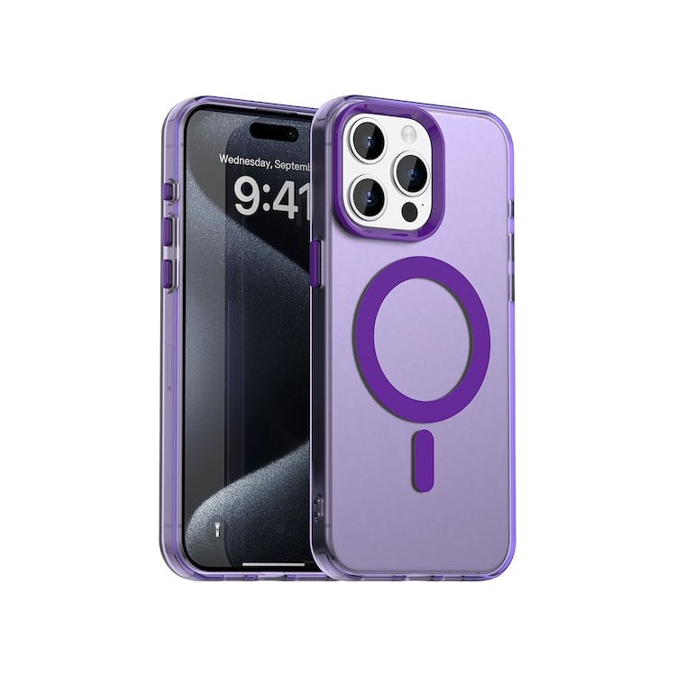 Techsuit - CandyCase MagSafe - iPhone 15 Pro Max - Purple