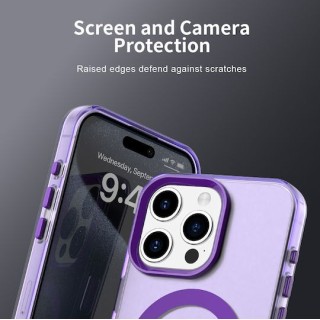 Techsuit - CandyCase MagSafe - iPhone 15 Pro Max - Purple