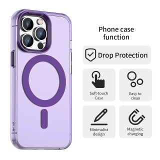 Techsuit - CandyCase MagSafe - iPhone 14 Pro - Purple