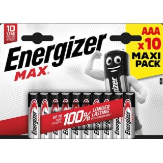 Energizer Max Alkaline AAA (10 τμχ)
