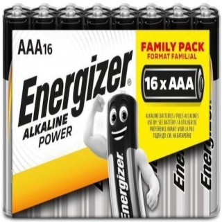 Energizer Power Αλκαλική Mignon Μπαταρία AAA S16 (16τμχ)
