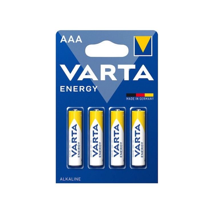 VARTA Energy Αλκαλικές Μπαταρίες AAA 1.5V 4τμχ
