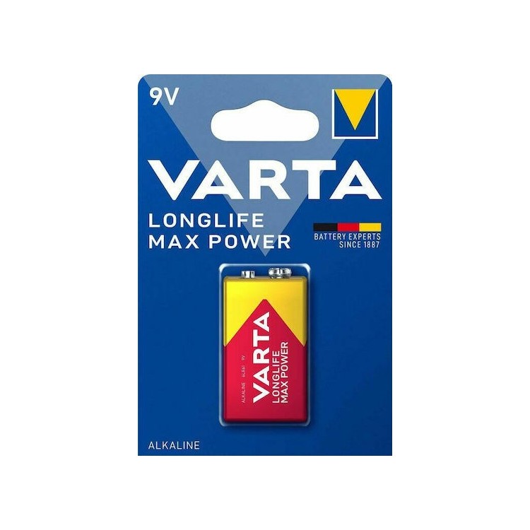 Varta Longlife Max 9V 6LR61 (1τμχ)