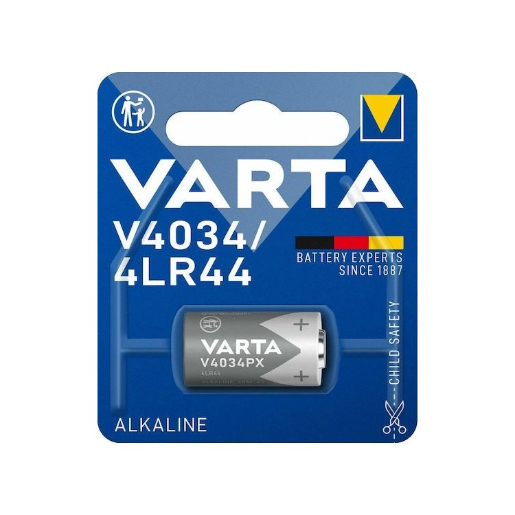 VARTA V4034  4LR44 αλκαλική μπαταρία 6V 1 τμχ