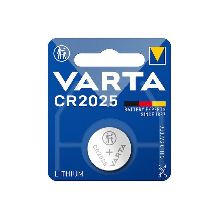 Varta Κουμπί Λιθίου CR2025 (1τμχ)