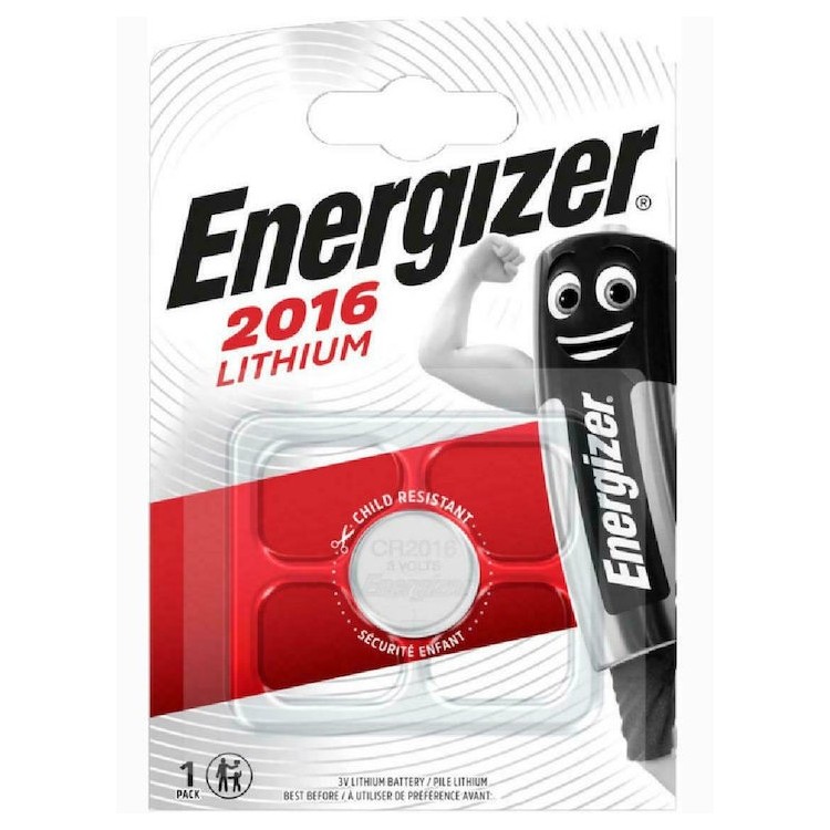 Energizer Μπαταρία Λιθίου CR2016 3V 1τμχ