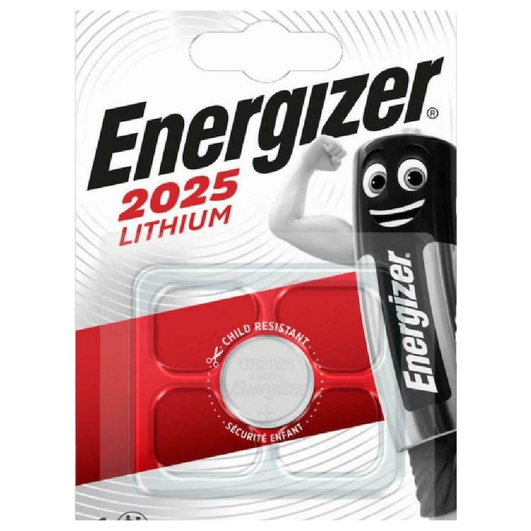 Energizer Μπαταρία Λιθίου Ρολογιών Cr2025