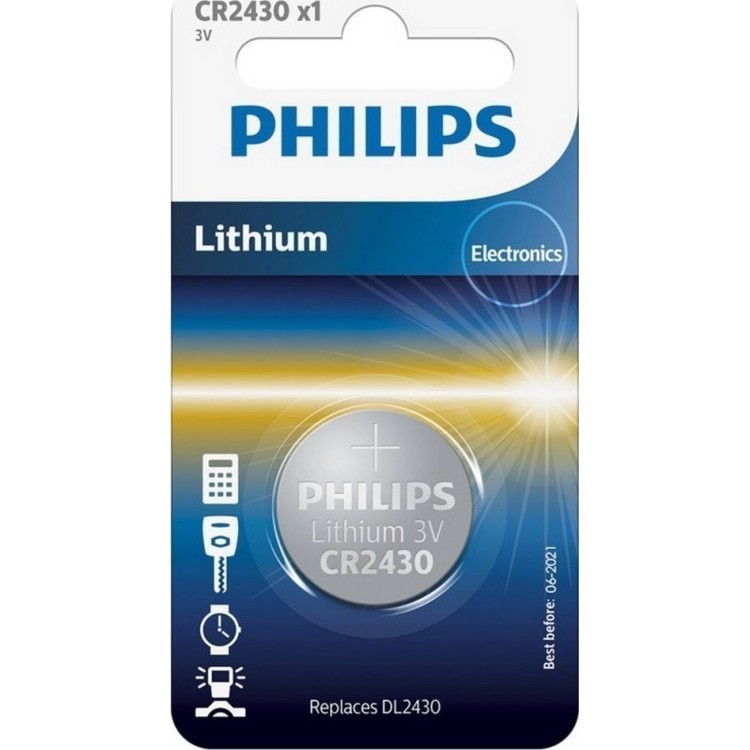 Philips Κουμπί Λιθίου CR2430