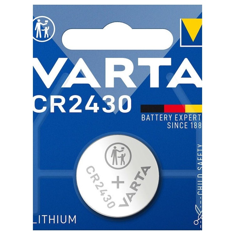 Varta Μπαταρία Λιθίου Ρολογιών CR2430